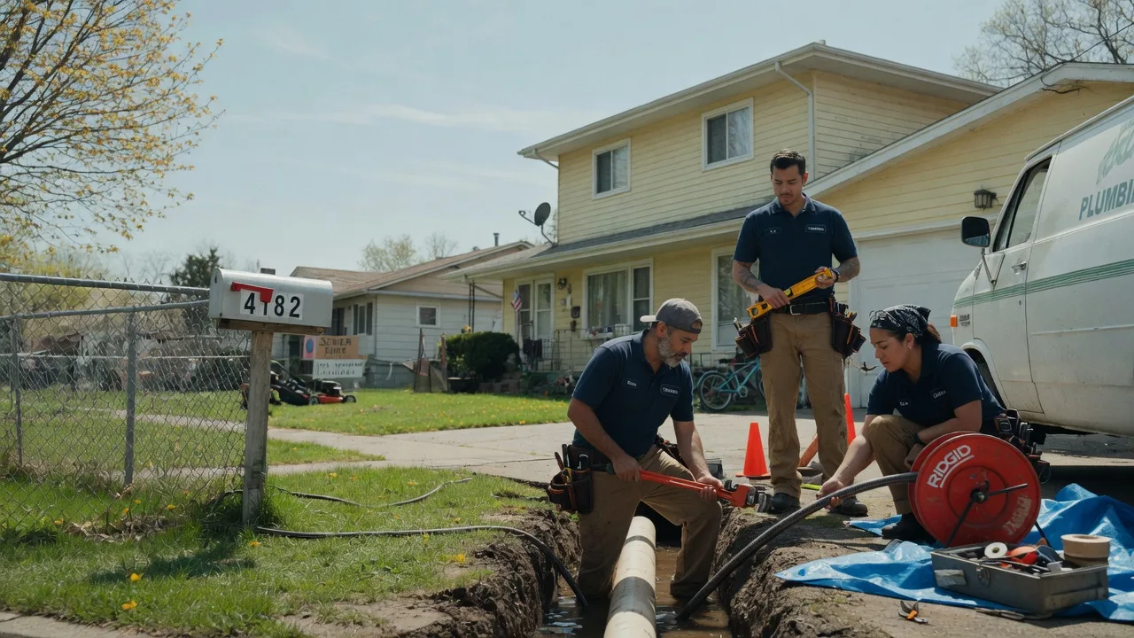 Gas Line Repair in Brutus, MI near me